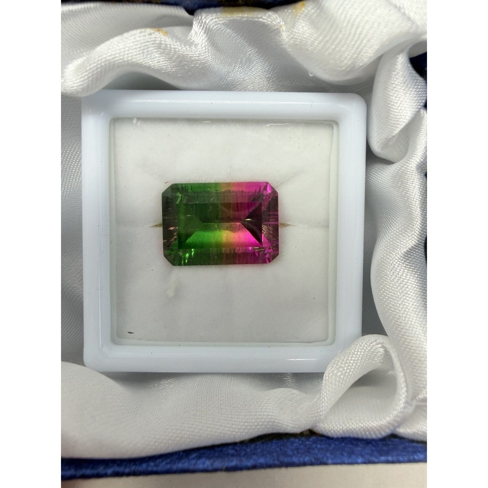 Shop LC Watermelon Tourmaline 18x13 mm Loose Gemstone for Jewelry Making 5639